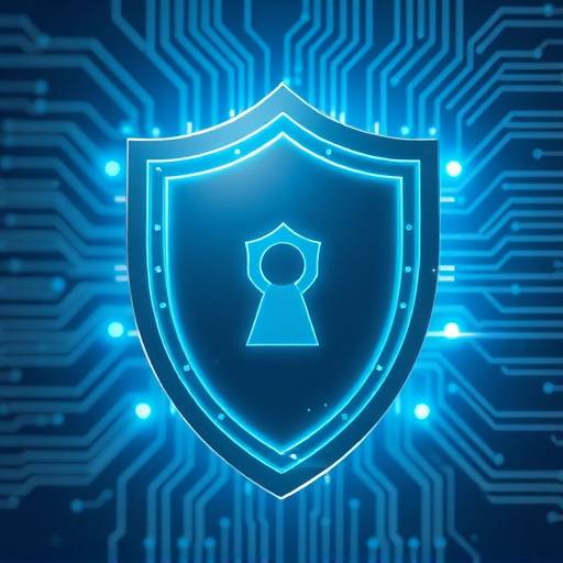 Un escudo que representa la protección y la seguridad de los datos personales.